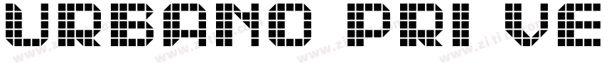 URBANO PRI VER 2字体转换